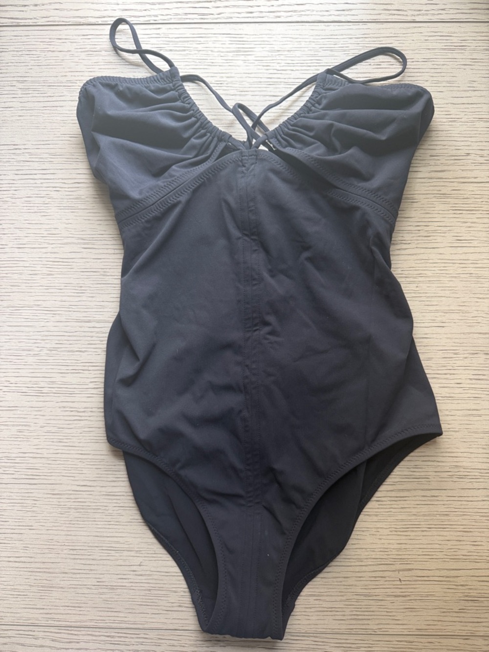Ulla Johnson Black One-Piece Swimsuit